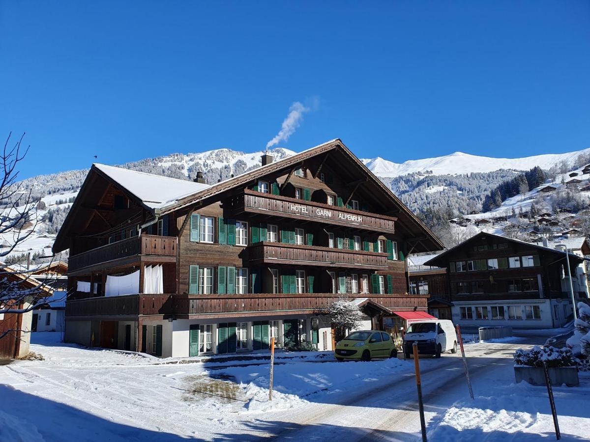 Hotel Garni Alpenruh Lenk Exteriör bild