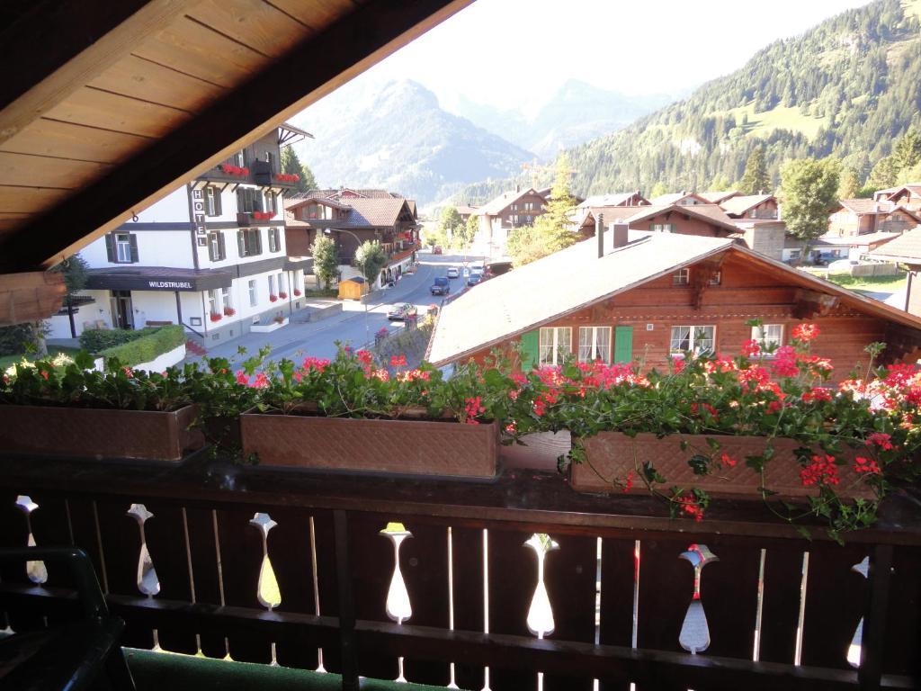 Hotel Garni Alpenruh Lenk Rum bild